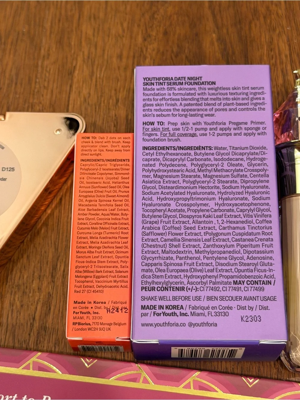 Laura Geller Passport, youth foria, Jeffrey Star, mascara, concealer, and shampo
